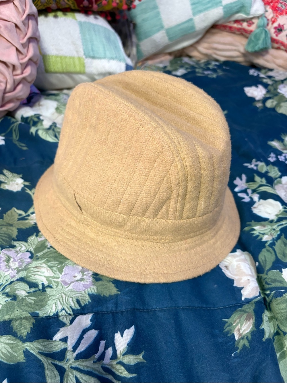 Men's Casual Tan Bucket Hat - Soft Fabric
